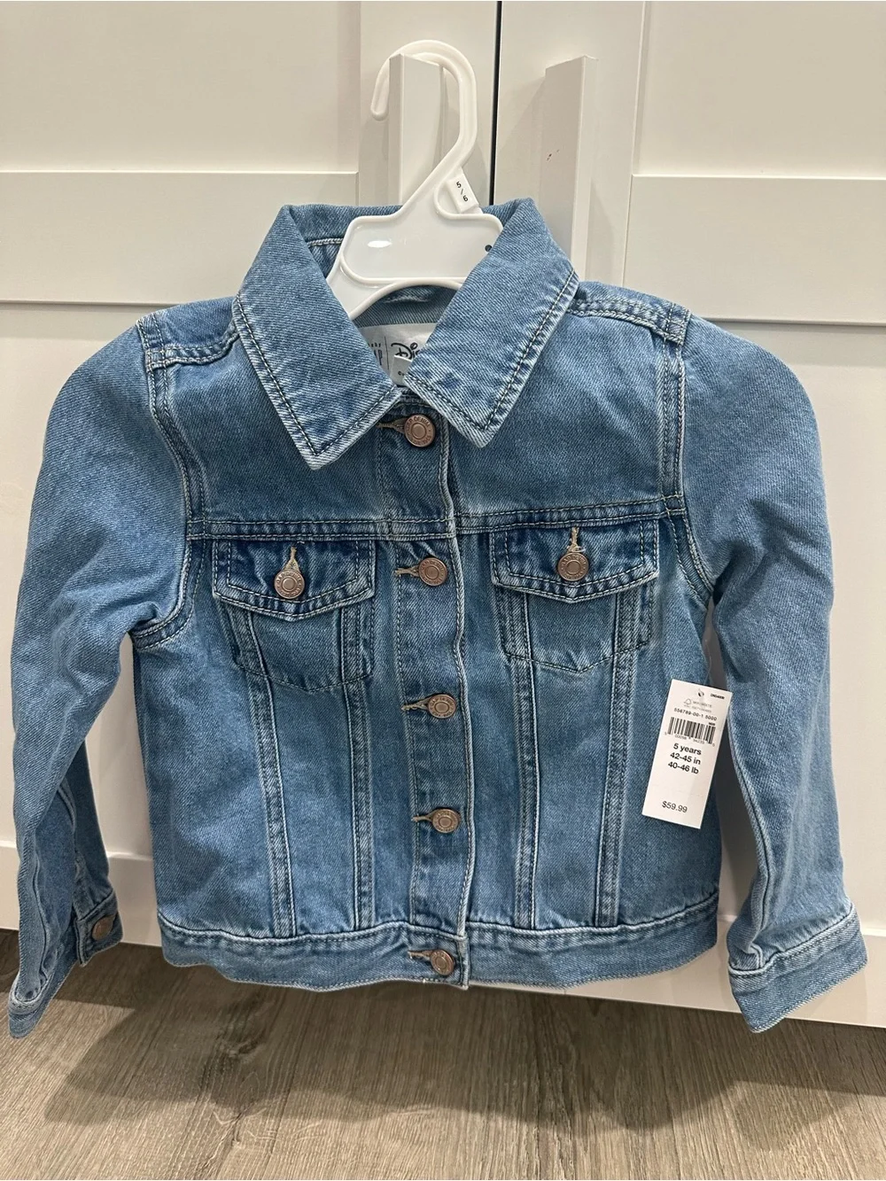 Baby Gap Minnie Mouse Blue Denim Jacket